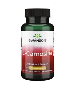 SWANSON L-karnozyna 500mg 60kaps