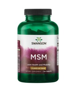 SWANSON MSM TruFlex 1500mg 120tabl
