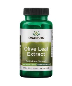 SWANSON Olive Leaf Extract 750mg 60 kaps
