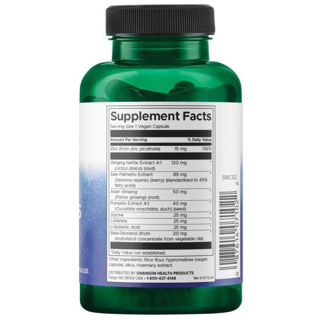 Swanson - Essentials za prostato, 90 kapsul - slika 2