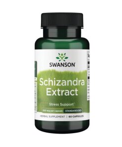 SWANSON Schizandra extract 500mg 60 kaps