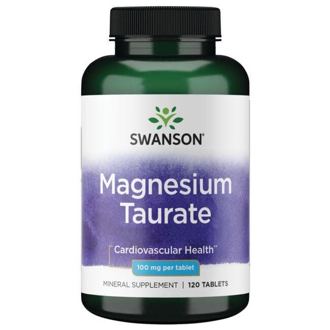 SWANSON Taurynian Magnezu 100mg 120tab