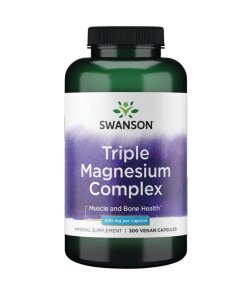 SWANSON Triple Magnesium complex 300 kaps