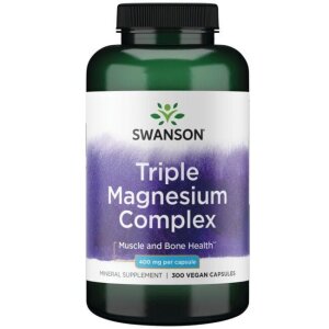 SWANSON Triple Magnesium complex 300 kaps