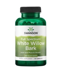 SWANSON White willow bark 400mg 90kaps
