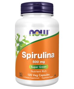 Spirulina 500 mg Veg Capsules