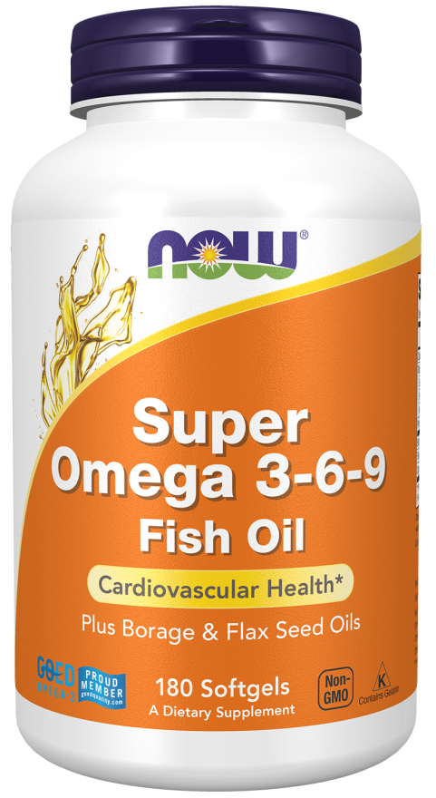 NOW Foods - Super Omega 3-6-9, 1200 mg, 90 mehkih kapsul - slika 4