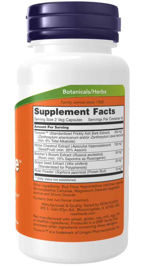 NOW Foods - Vene Supreme - 90 kapsul - slika 2