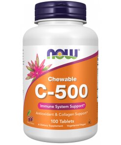 Vitamin C-500 Cherry Chewable Tablets