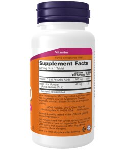 NOW Foods - Vitamin C 500 z šipkom, 250 tablet