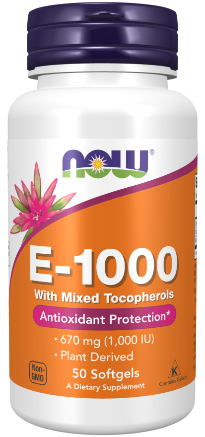Vitamin E-1000 Mixed Tocopherols Softgels