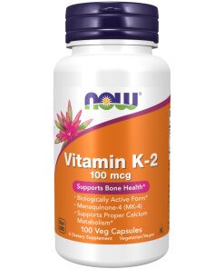 Vitamin K-2 100 mcg Veg Capsules