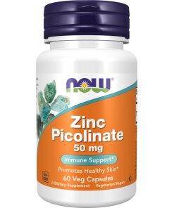 NOW Foods - Cinkov pikolinat 50 mg, 60 kapsul