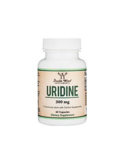 Double Wood Supplements Uridine  (60 Capsules)