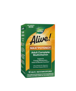 Nature's Way - Alive!® Max3 Daily Multivitamin Without Iron (90 Tablets)