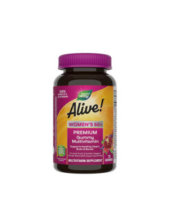 Nature's Way - Alive!® Premium Women’s 50+ Gummy Multivitamin (75 Gummies