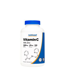 Nutricost - Vitamin C (with Zinc) 1