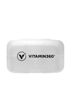 Vitamin360 Pill Box With 5 Compartments (1 pc