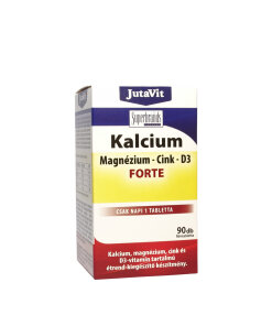 JutaVit Calcium + Magnesium + Zinc + D3 Forte tablet (90 Tablets)