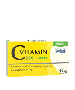 JutaVit Vitamin C 200 mg (60 Tablets)