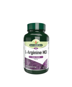 Natures Aid L-Arginine HCl (90 Tablets)