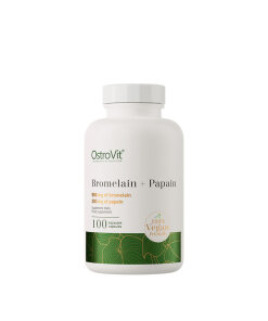 Ostrovit Bromelain + Papain 100% Vege (100 Capsules)